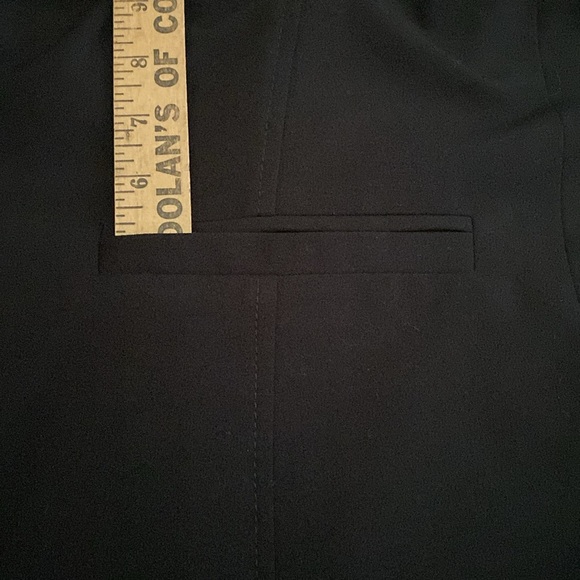 GEORGE black classic blazer coat jacket 2 button closure vintage NEW size 18 - Picture 15 of 15